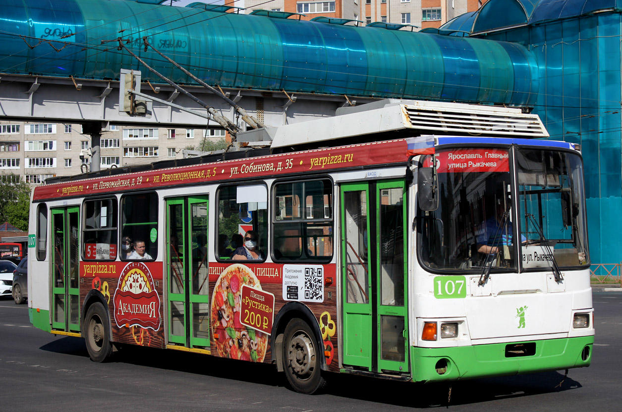 Ярославль, ЛиАЗ-5280 (ВЗТМ) № 107