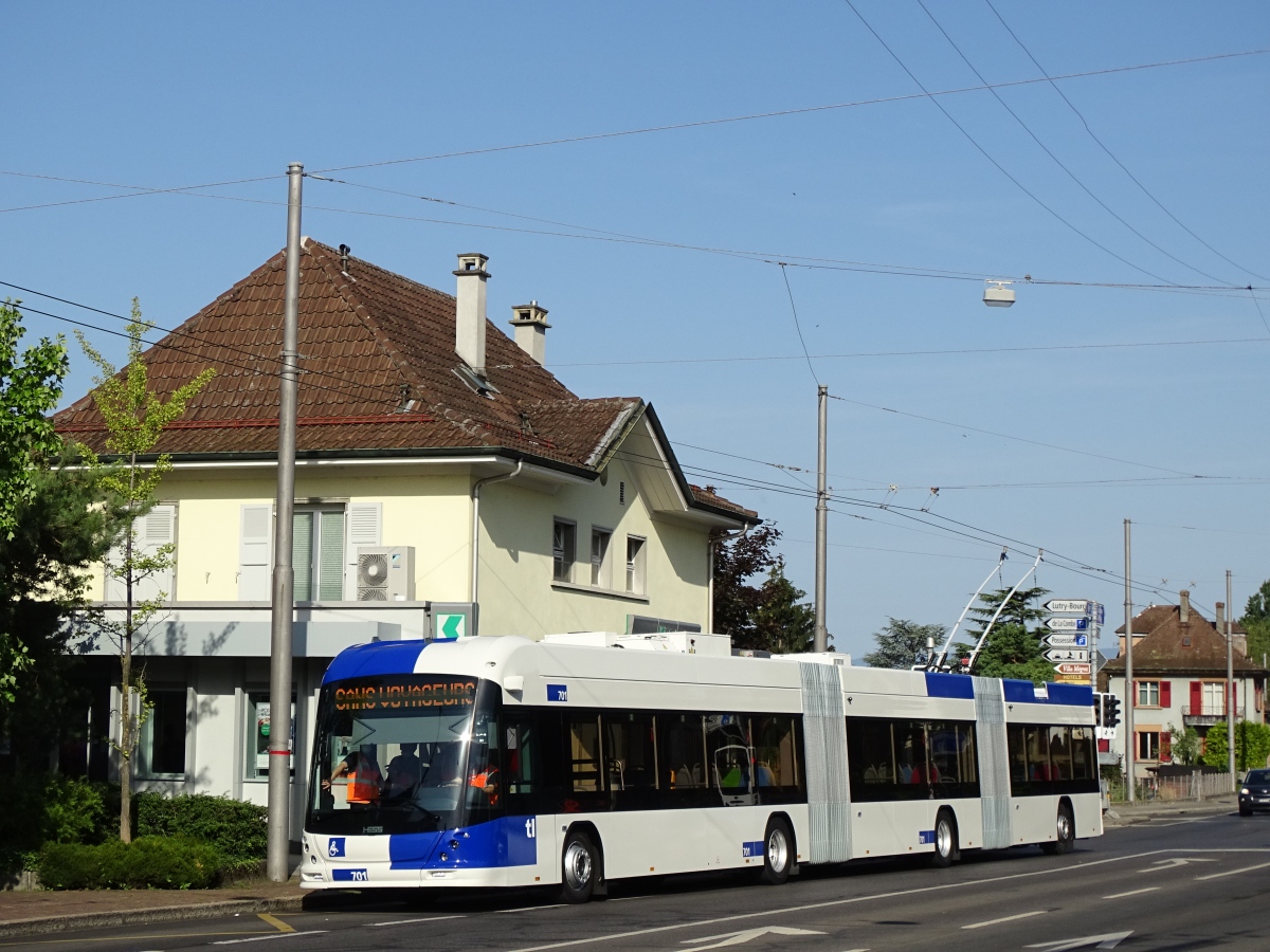 Lausanne, Hess lighTram 25 DC № 701 Lausanne, Hess lighTram 25 DC № 701