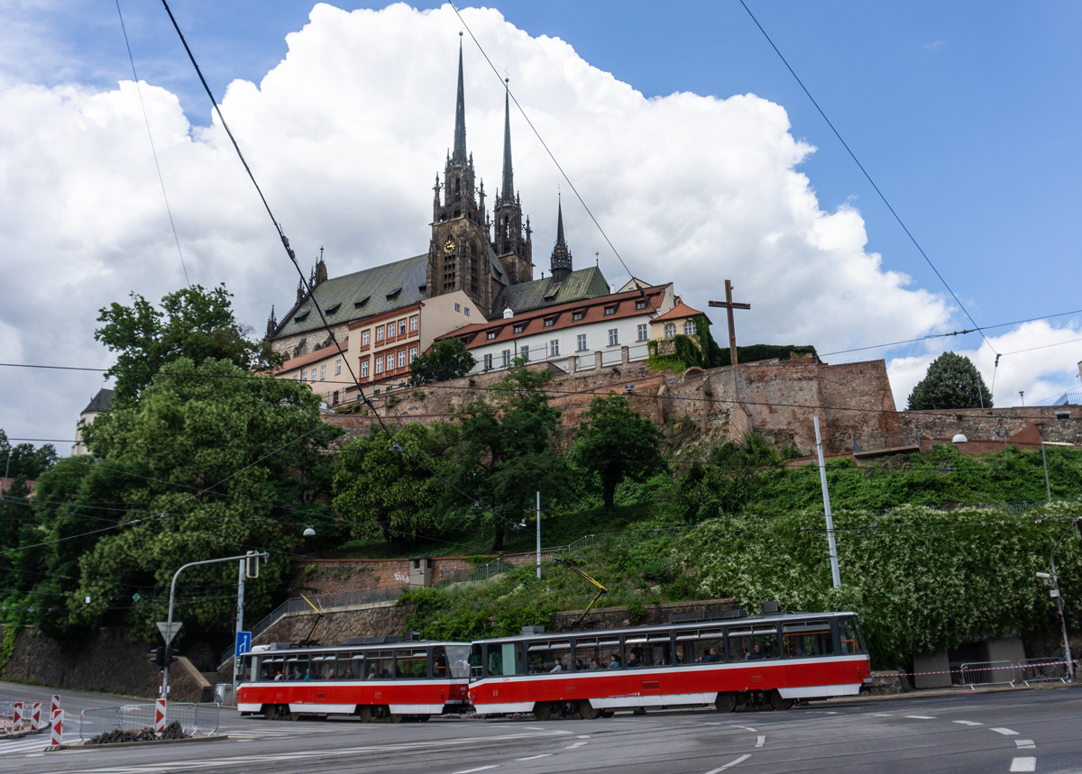 Brno, Tatra T6A5 Nr. 1203; Brno, Tatra T6A5 Nr. 1204