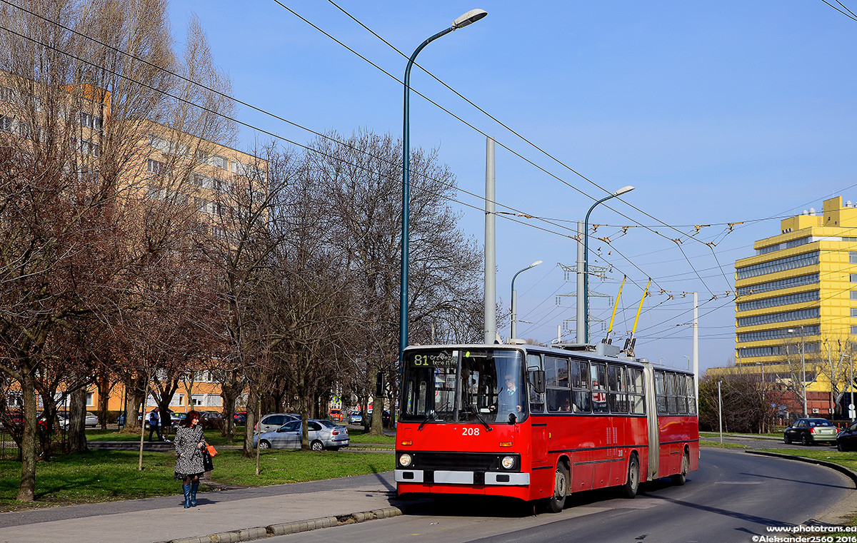 Будапешт, Ikarus 280.94 № 208 Будапешт, Ikarus 280.94 № 208