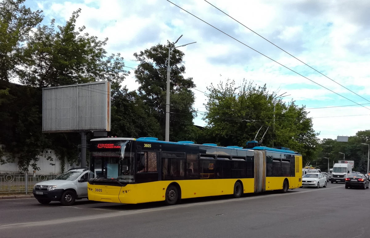 Киев, ЛАЗ E301D1 № 3605
