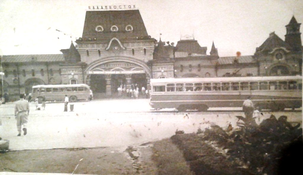 Владивосток — Исторические фотографии — трамвай (1946-1970)