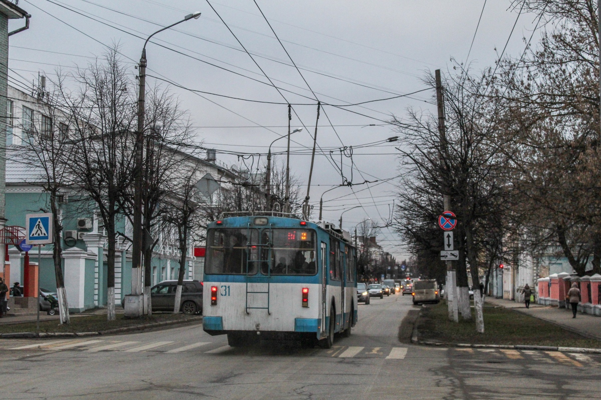 Тверь, ВЗТМ-5284 № 31; Тверь — Последние годы тверского троллейбуса (2019 — 2020 гг.)