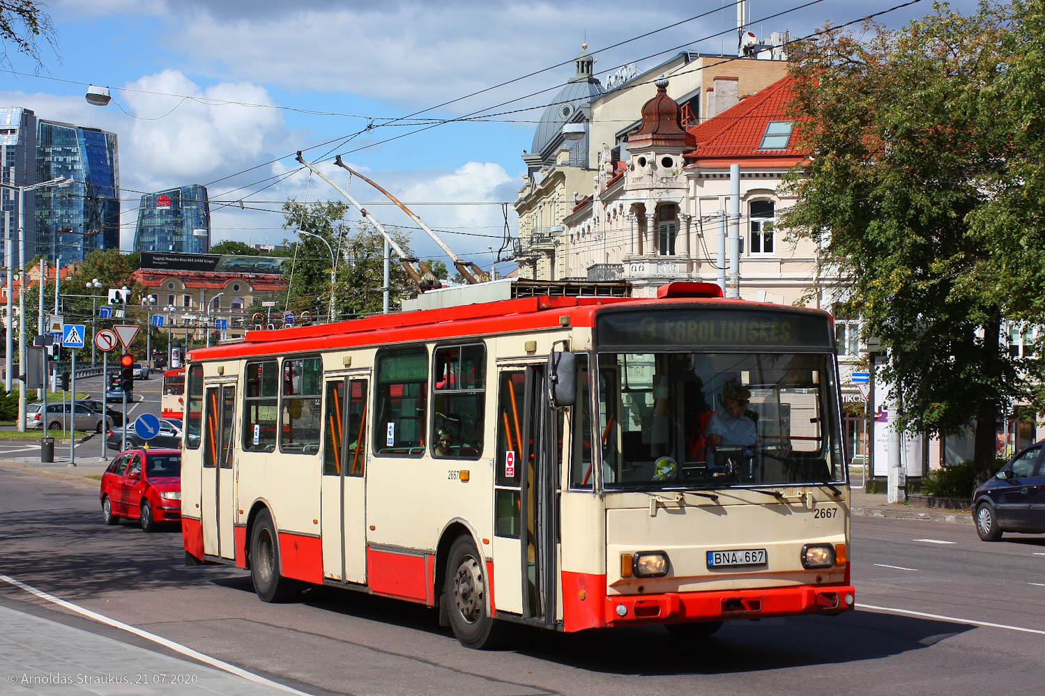 Вильнюс, Škoda 14Tr17/6M № 2667