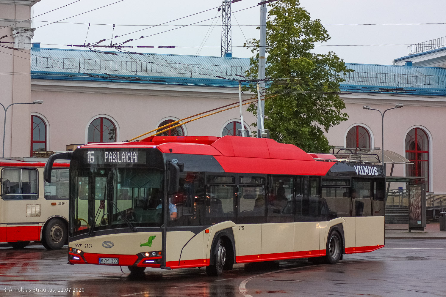 Вильнюс, Solaris Trollino IV 12 Škoda № 2757