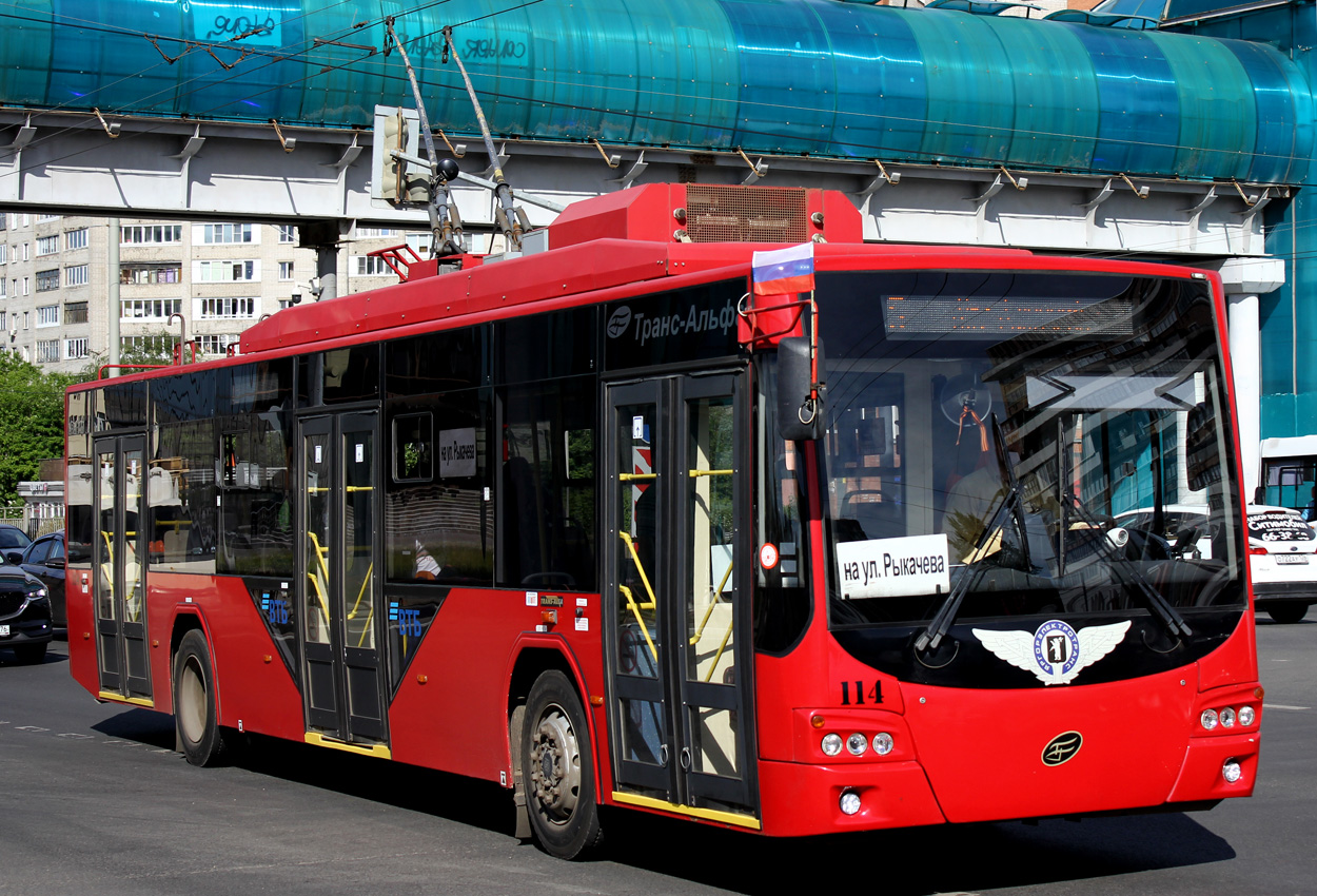 Ярославль, ВМЗ-5298.01 «Авангард» № 114