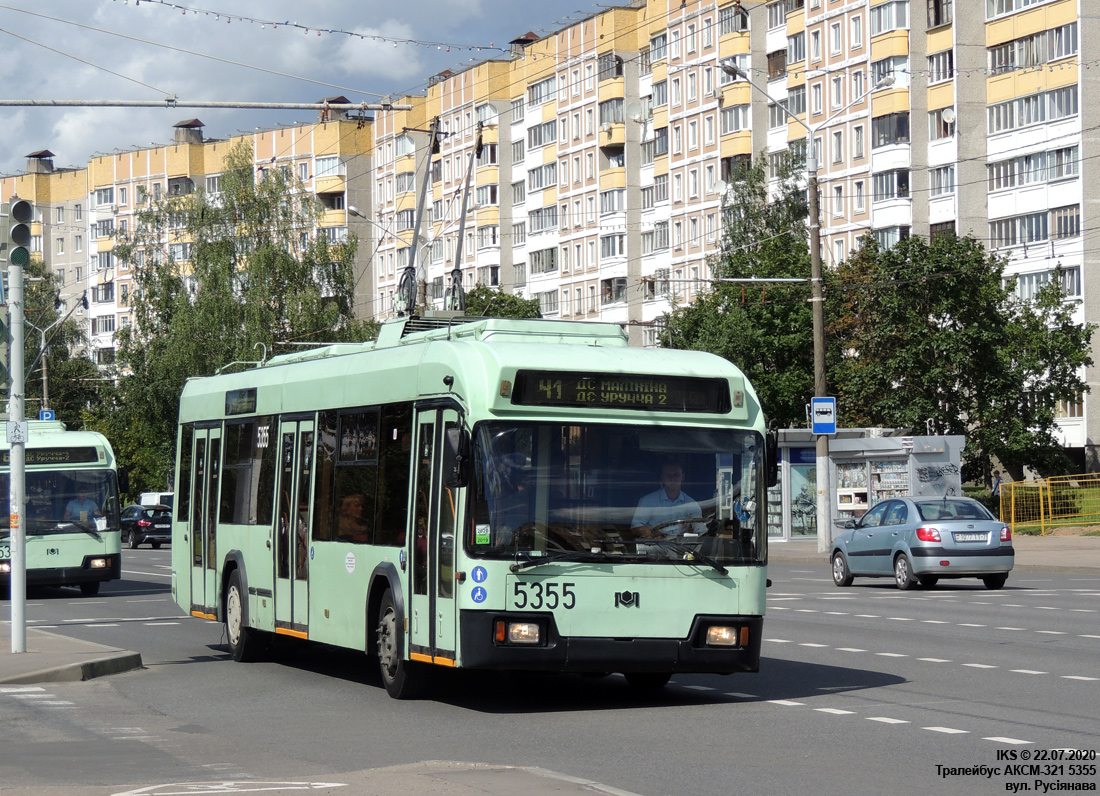 Минск, БКМ 32102 № 5355