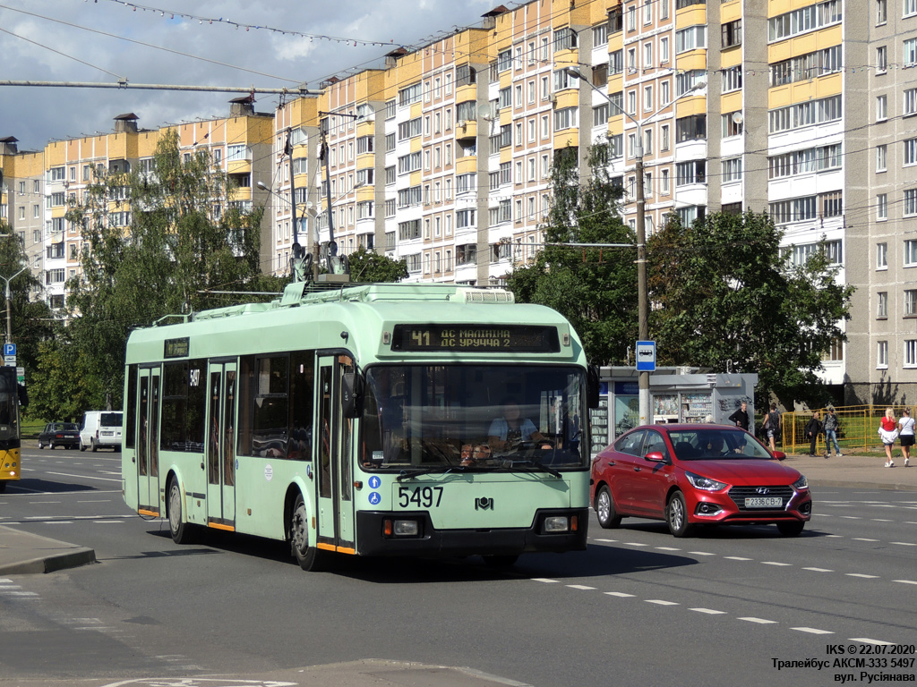 Минск, БКМ 321 № 5497