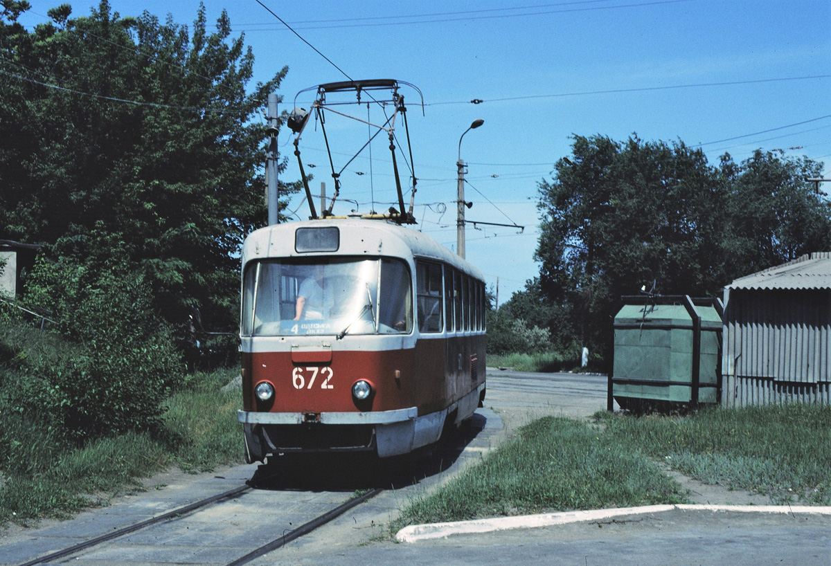 卡梅楊斯克, Tatra T3SU # 672