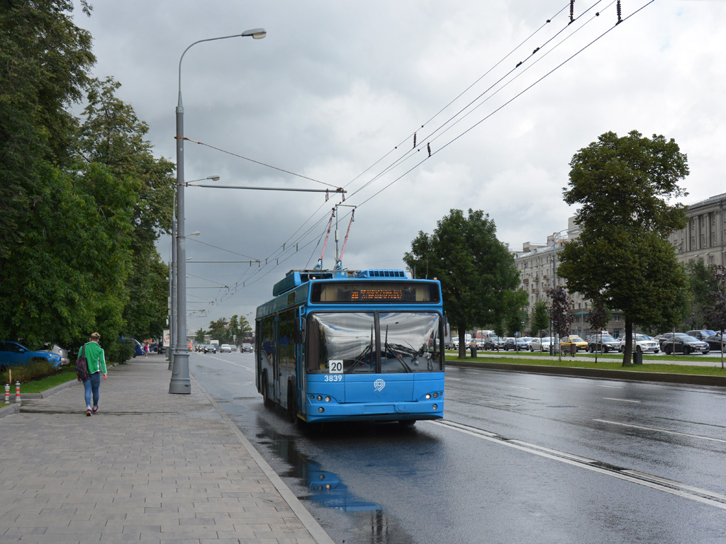 Москва, СВАРЗ-МАЗ-6235.00 № 3839