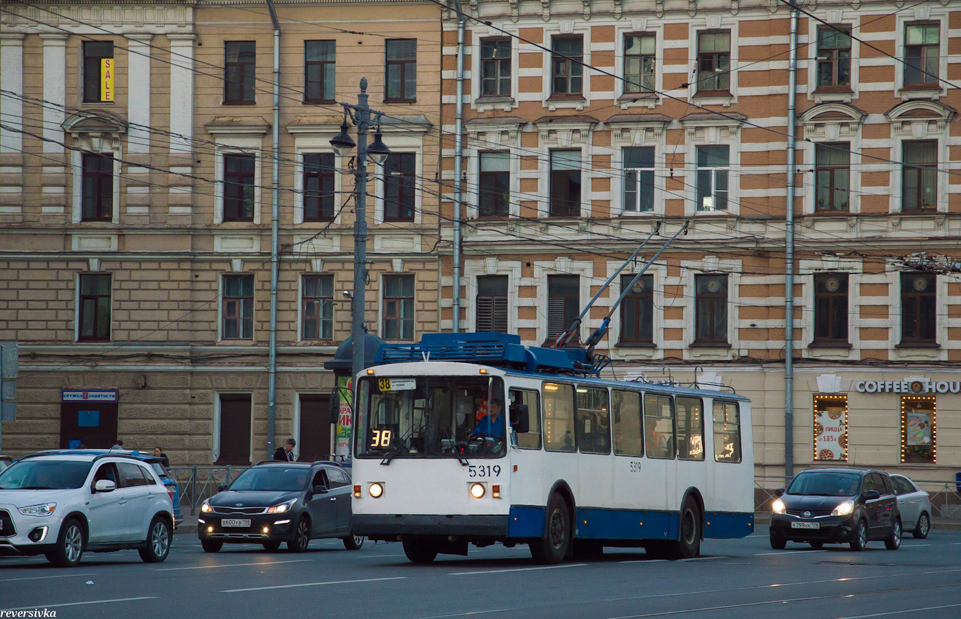 Санкт-Петербург, ВЗТМ-5284 № 5319