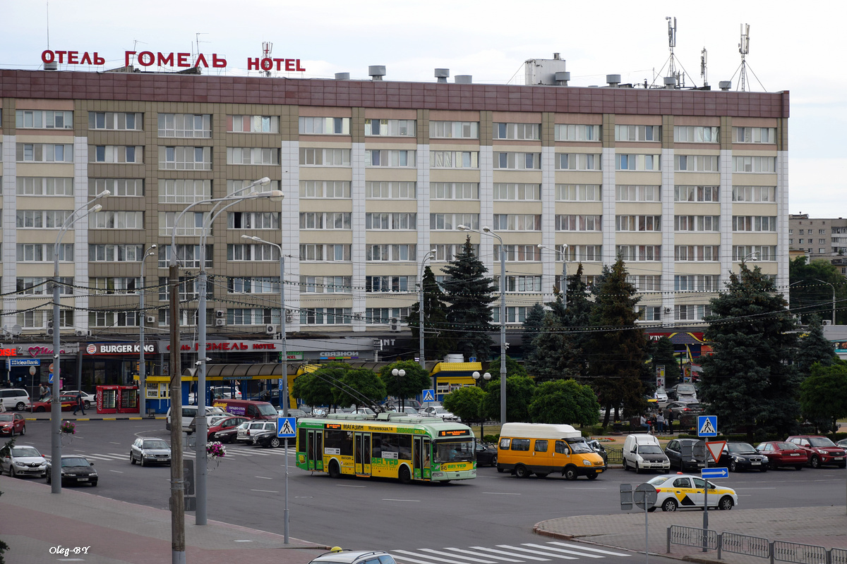 Гомель — Троллейбусные линии и инфраструктура