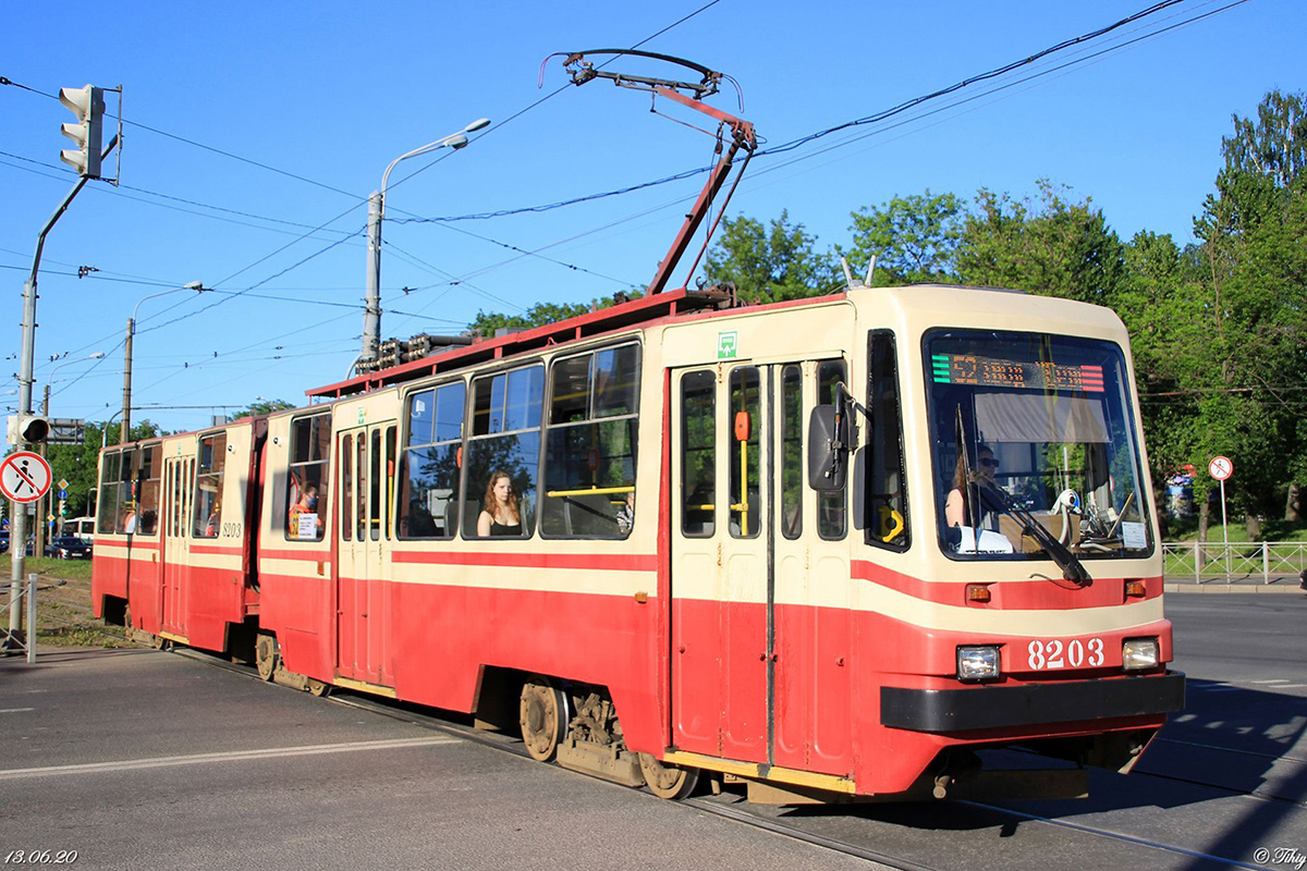 Санкт-Петербург, ЛВС-86К № 8203