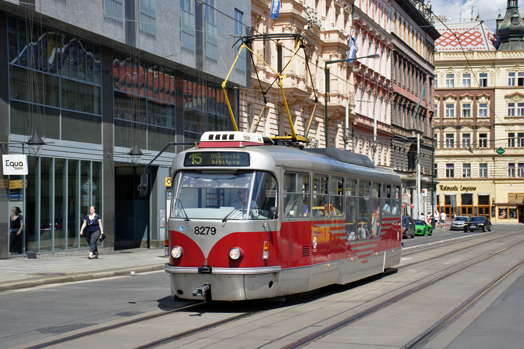 Прага, Tatra T3R.PLF № 8279