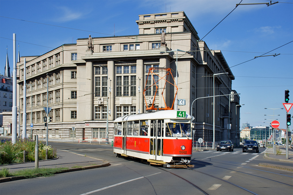 Prag, Tatra T1 Nr. 5002