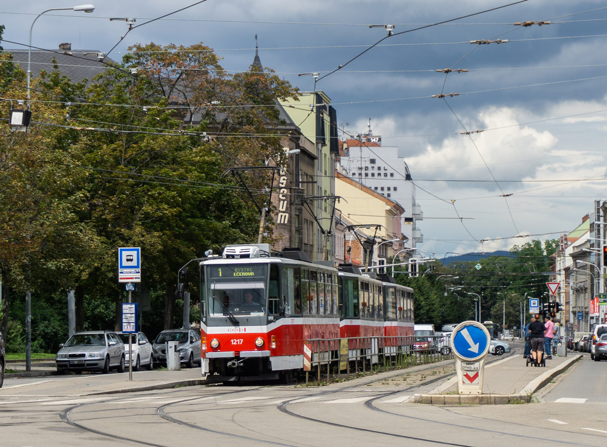 Брно, Tatra T6A5 № 1217