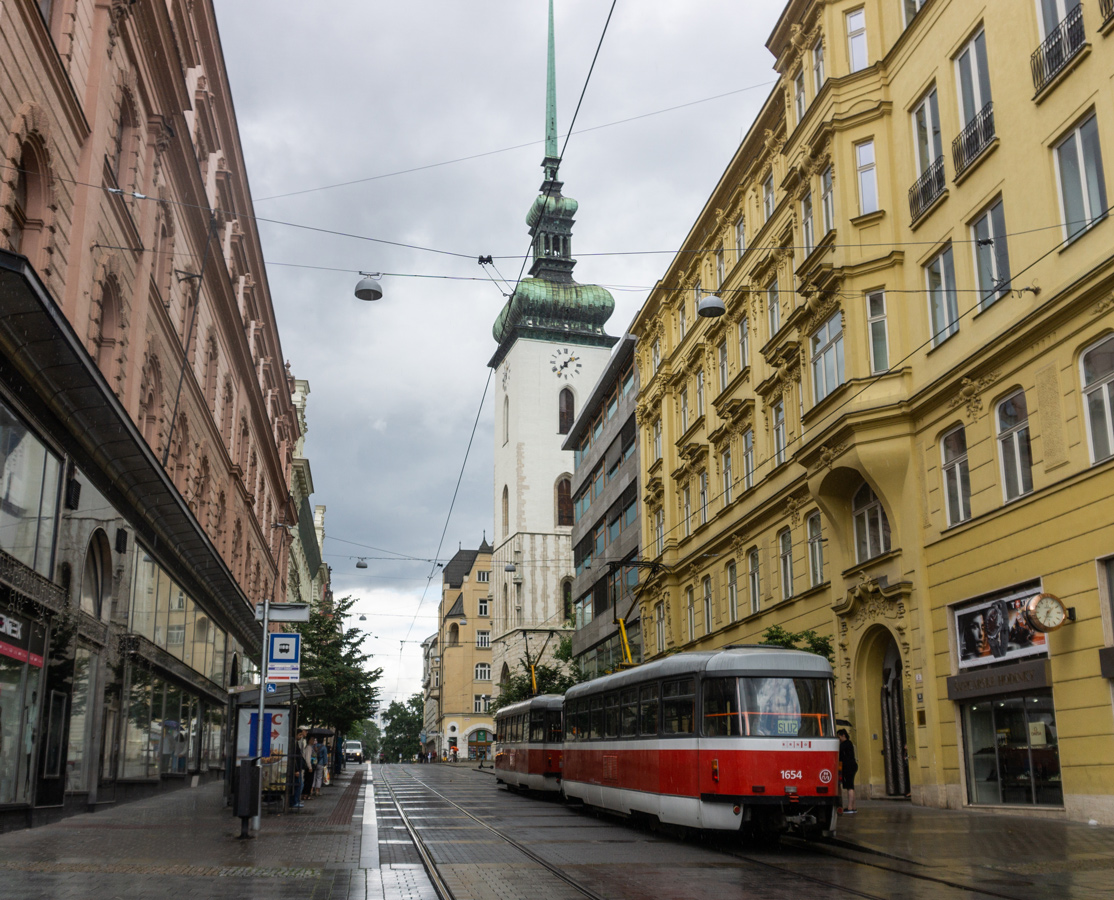 Брно, Tatra T3R.PV № 1654