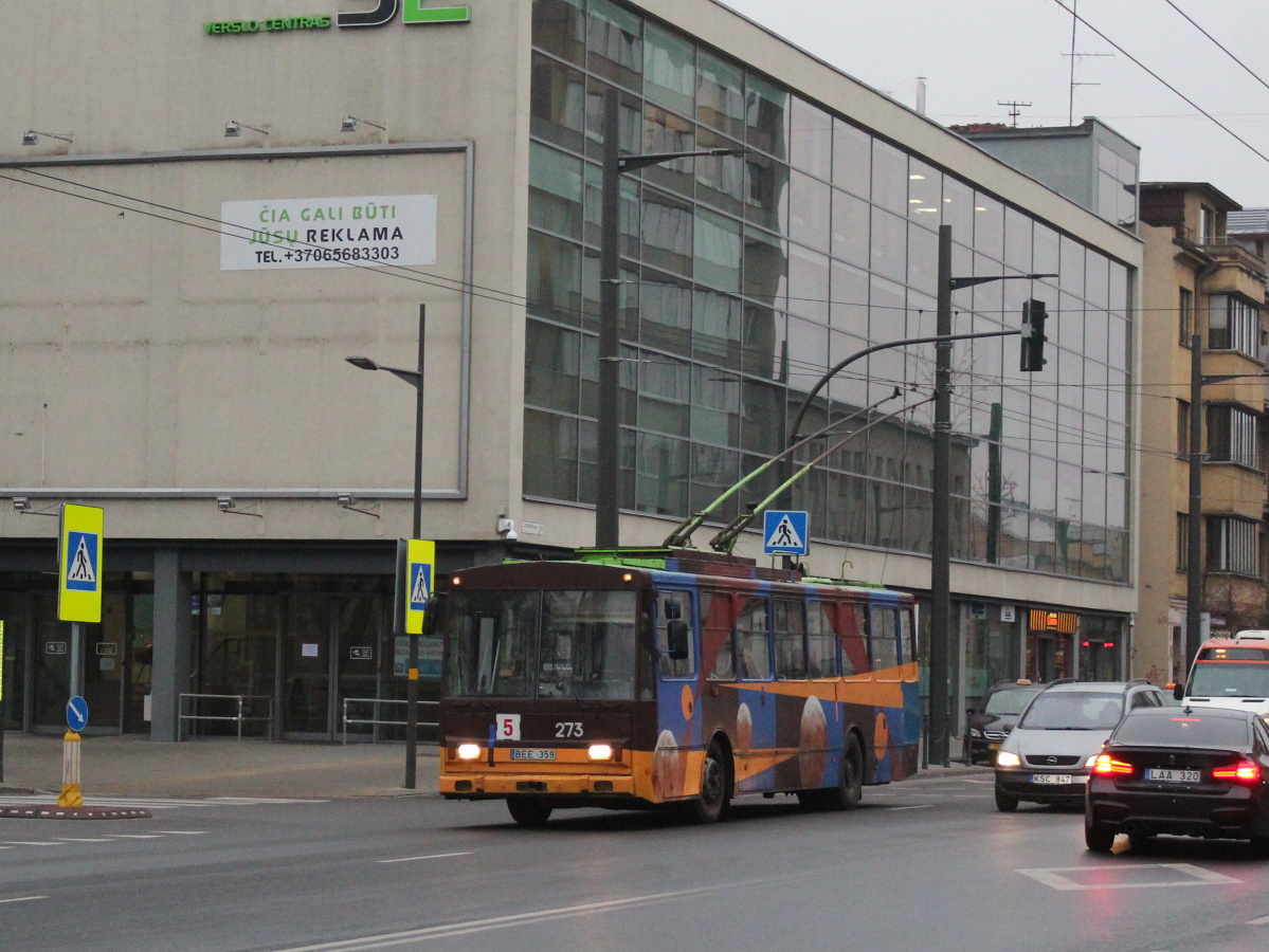 Каунас, Škoda 14Tr02/6 № 273