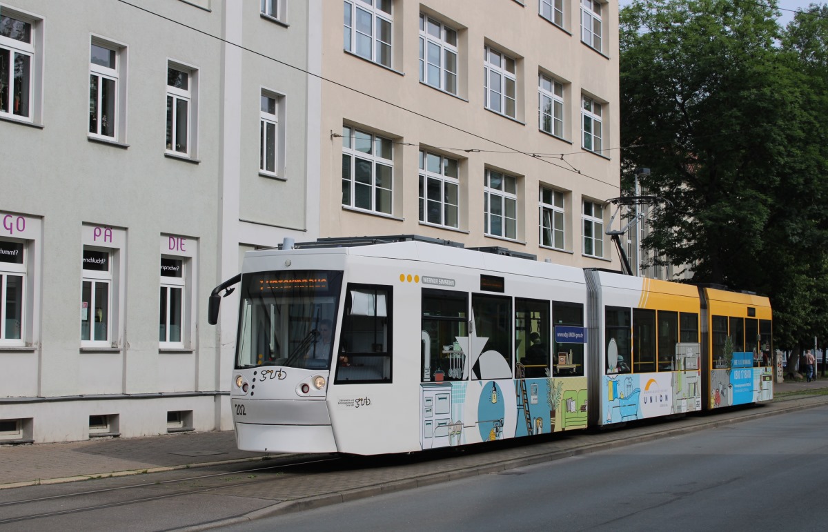Gera, Alstom NGT8G # 202 Gera, Alstom NGT8G # 202