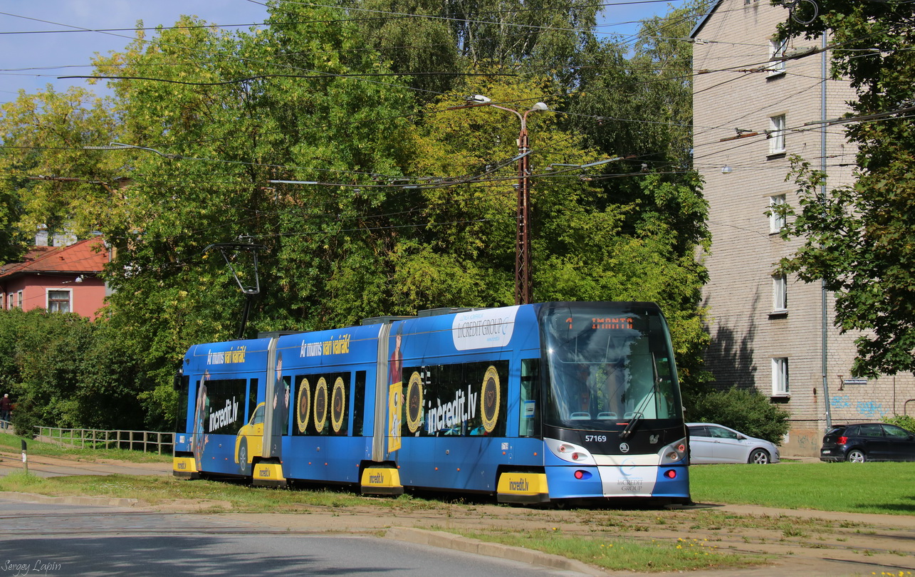 Рига, Škoda 15T ForCity Alfa Riga № 57169
