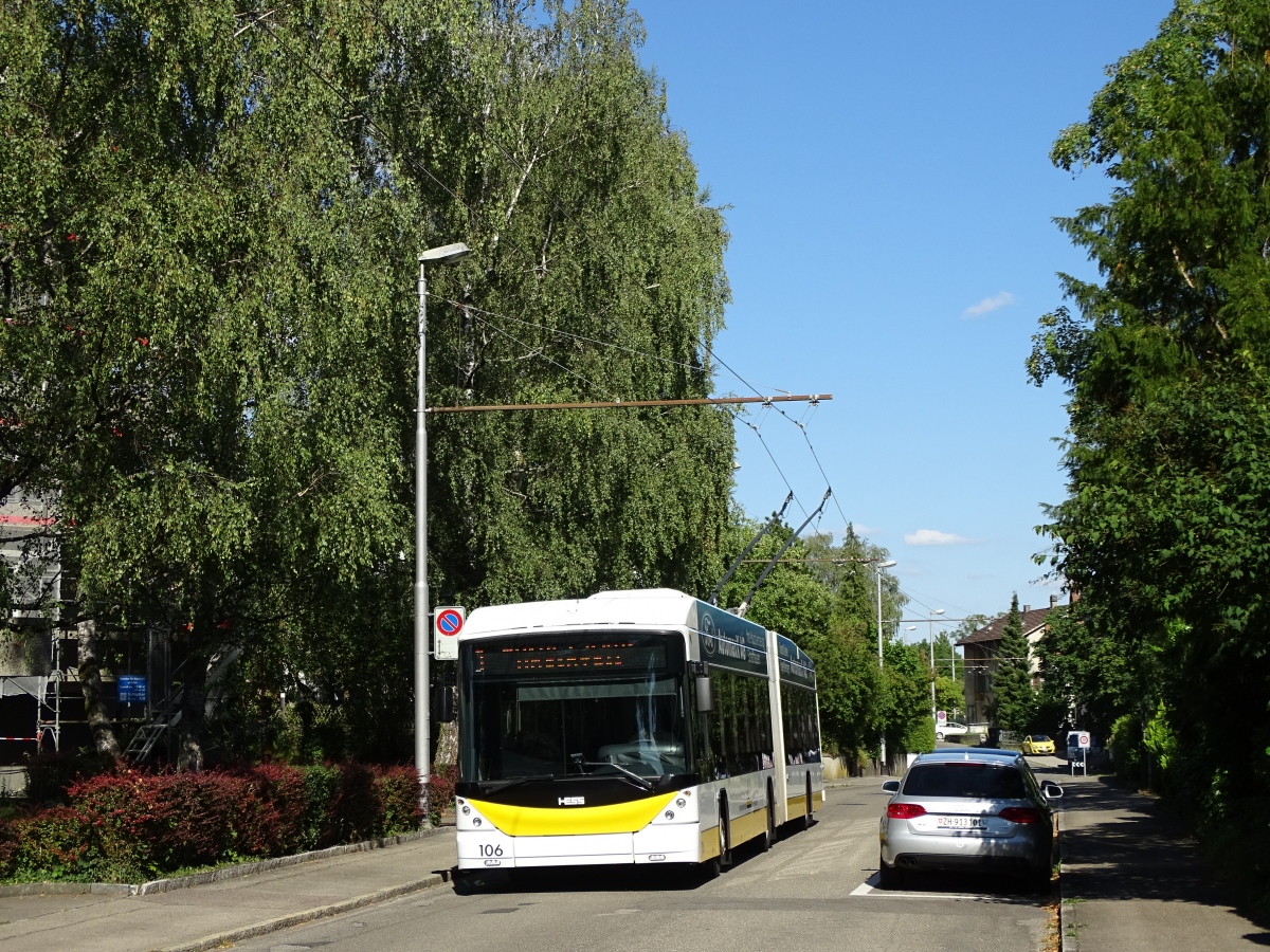 Шаффхаузен, Hess SwissTrolley 3 (BGT-N2C) № 106