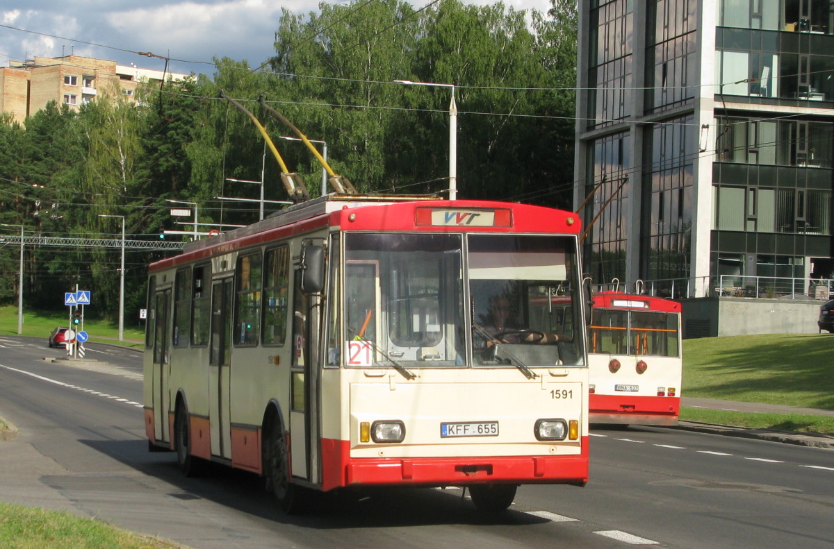 Vilnius, Škoda 14Tr13/6 № 1591