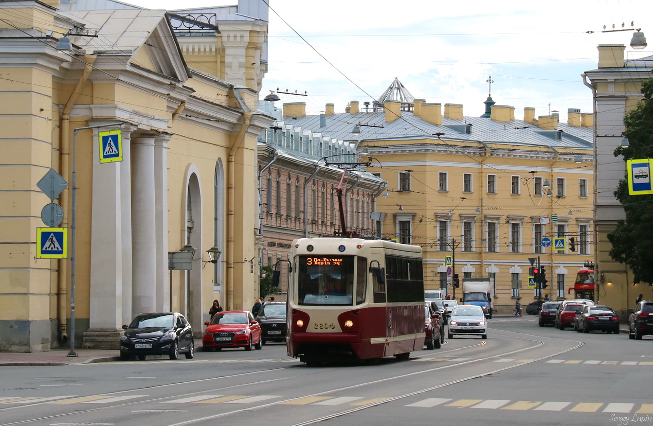 Санкт-Петербург, ЛМ-68М2 (мод. СПб ГЭТ) № 3604