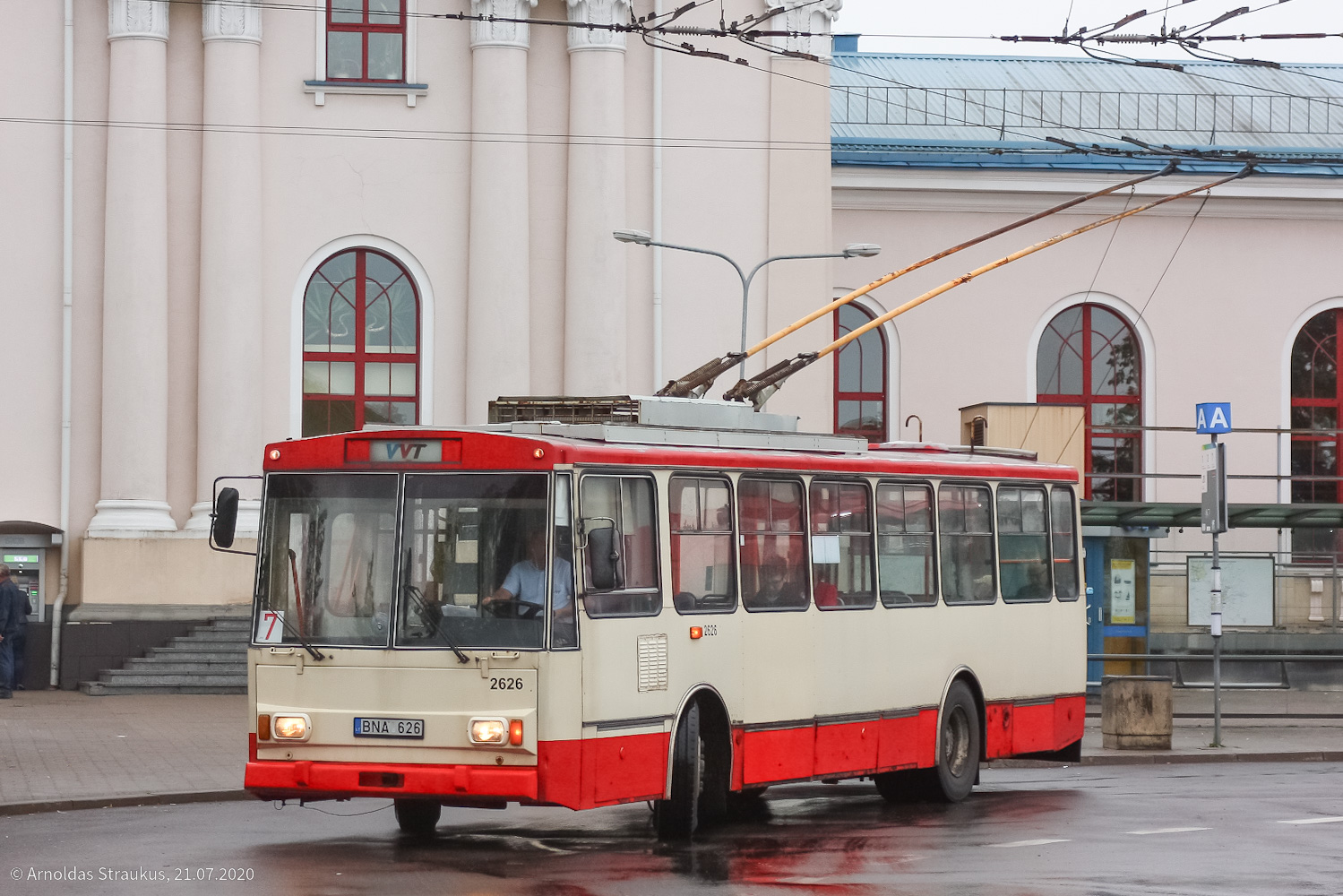 Вильнюс, Škoda 14Tr13/6 № 2626
