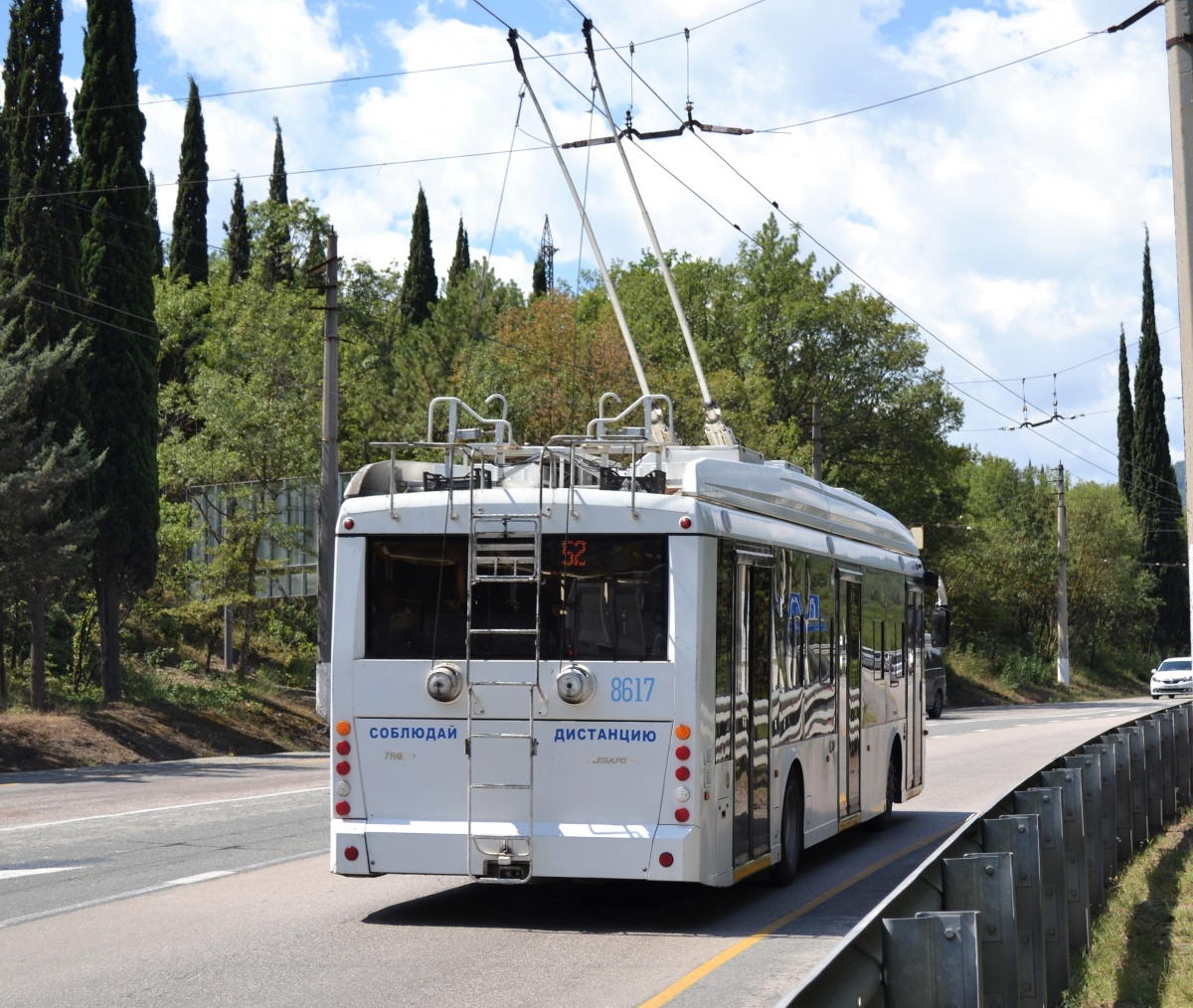 Крымский троллейбус, Тролза-5265.05 «Мегаполис» № 8617