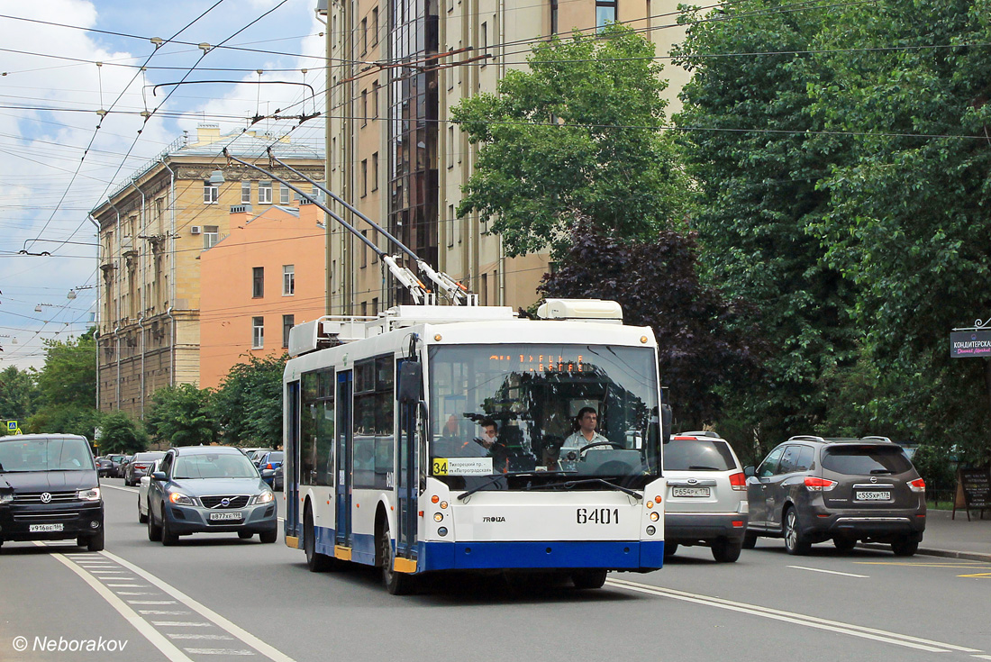 Санкт-Петербург, Тролза-5265.00 «Мегаполис» № 6401