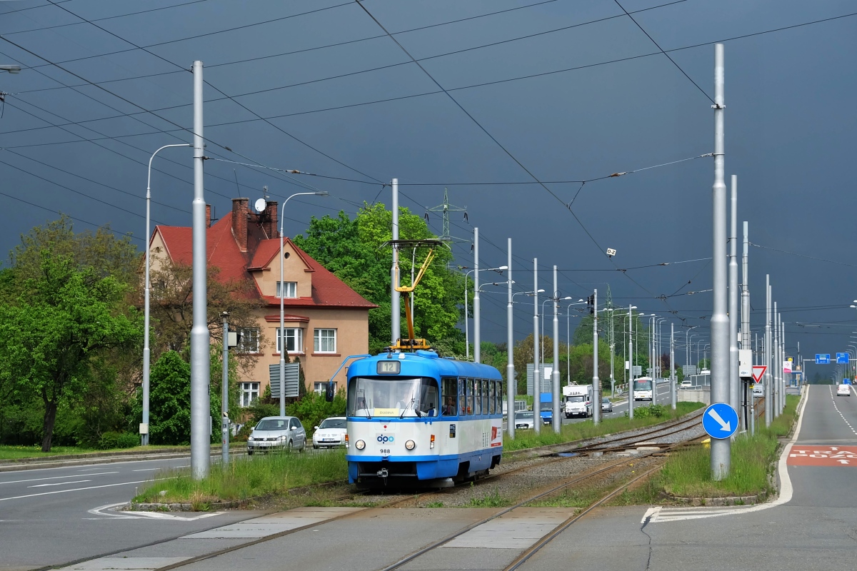 Острава, Tatra T3G № 988