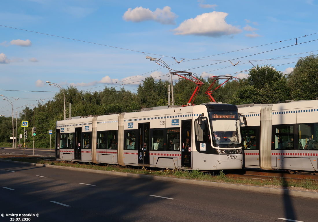 Москва, 71-414 (Pesa Fokstrot) № 3557