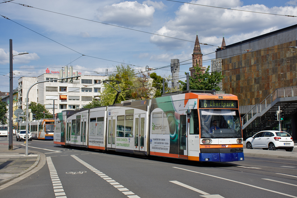 Rhein-Neckar, Duewag 6MGT — 5619