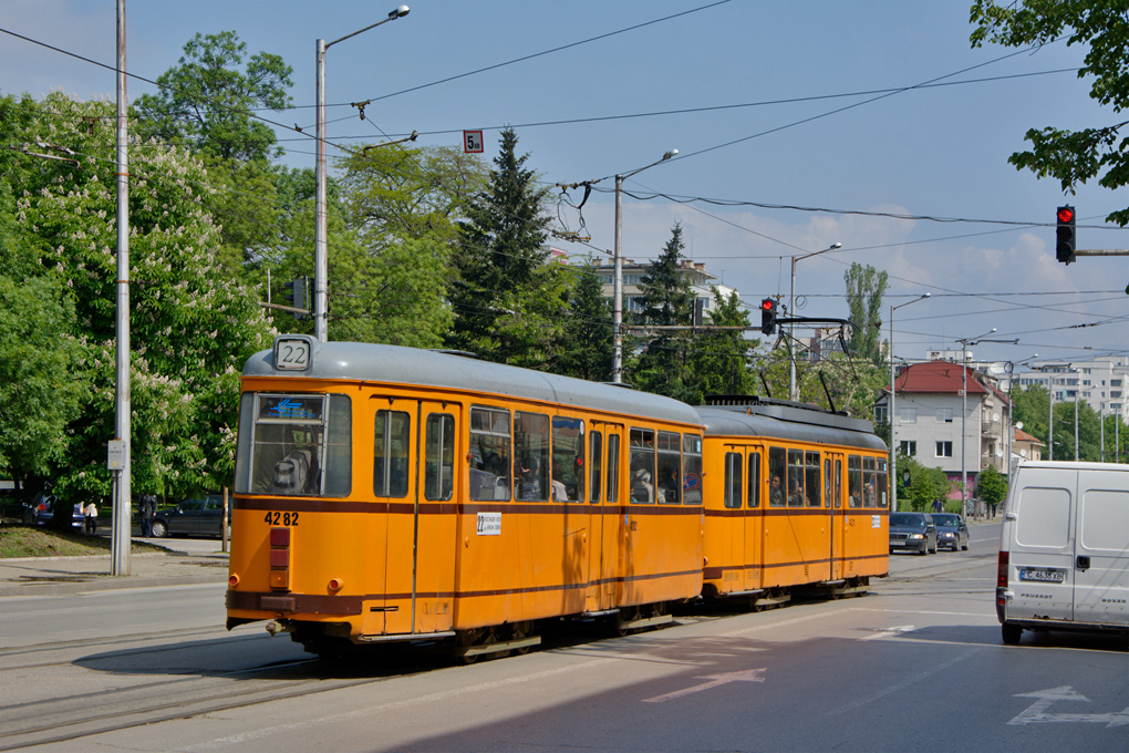 София, Duewag B4 № 4282