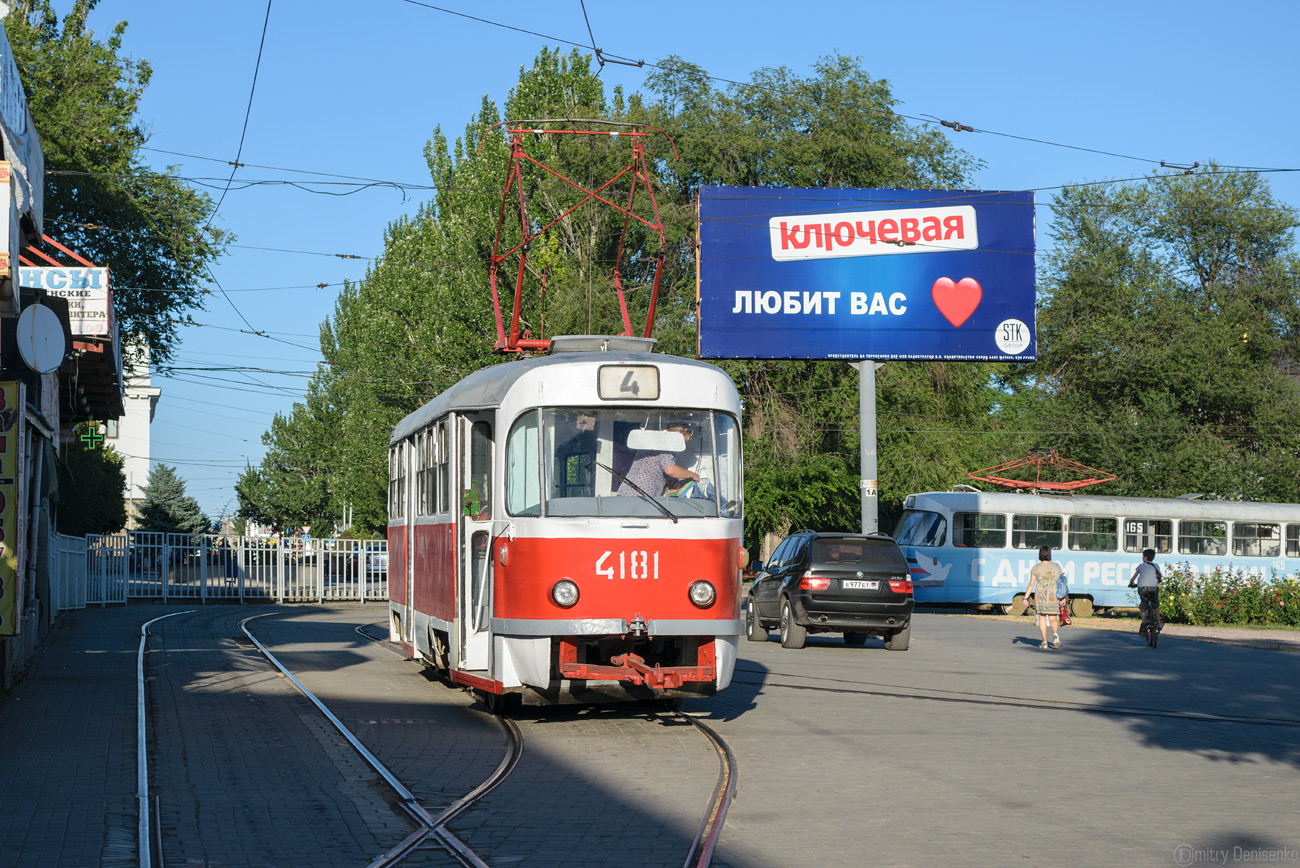 Донецк, Tatra T3SU № 4181 Донецк, Tatra T3SU № 4181