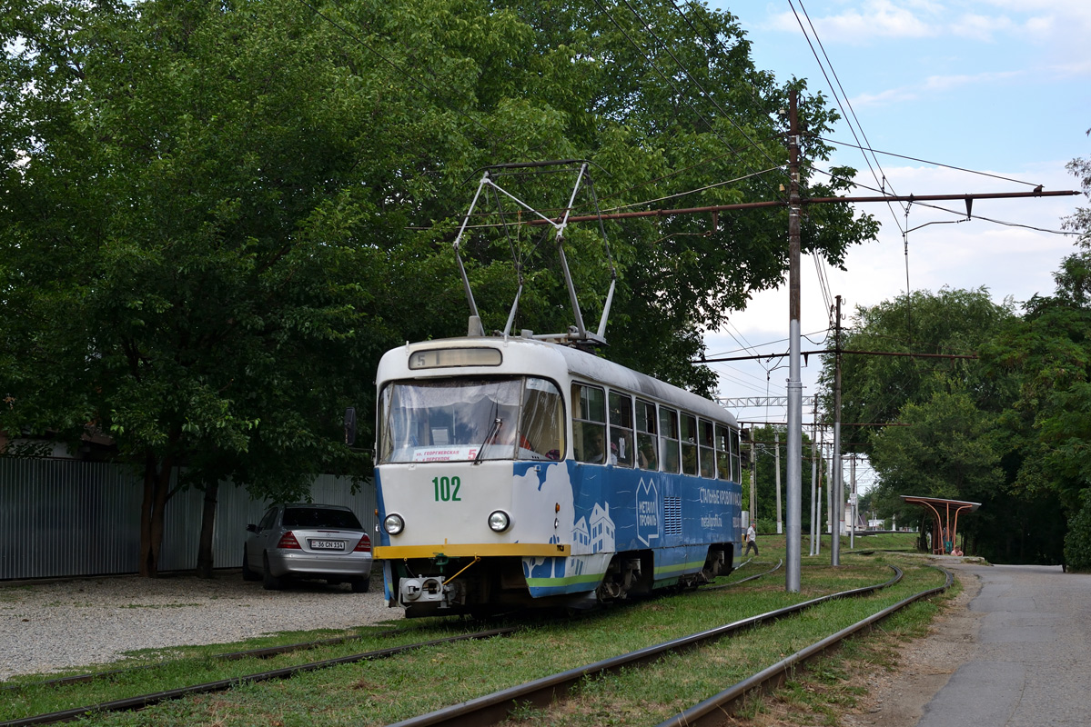 П'ятигорськ, Tatra T4D № 102 П'ятигорськ, Tatra T4D № 102