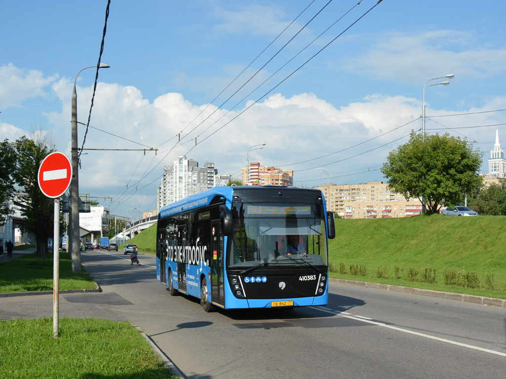 Москва, КАМАЗ-6282 № 410383