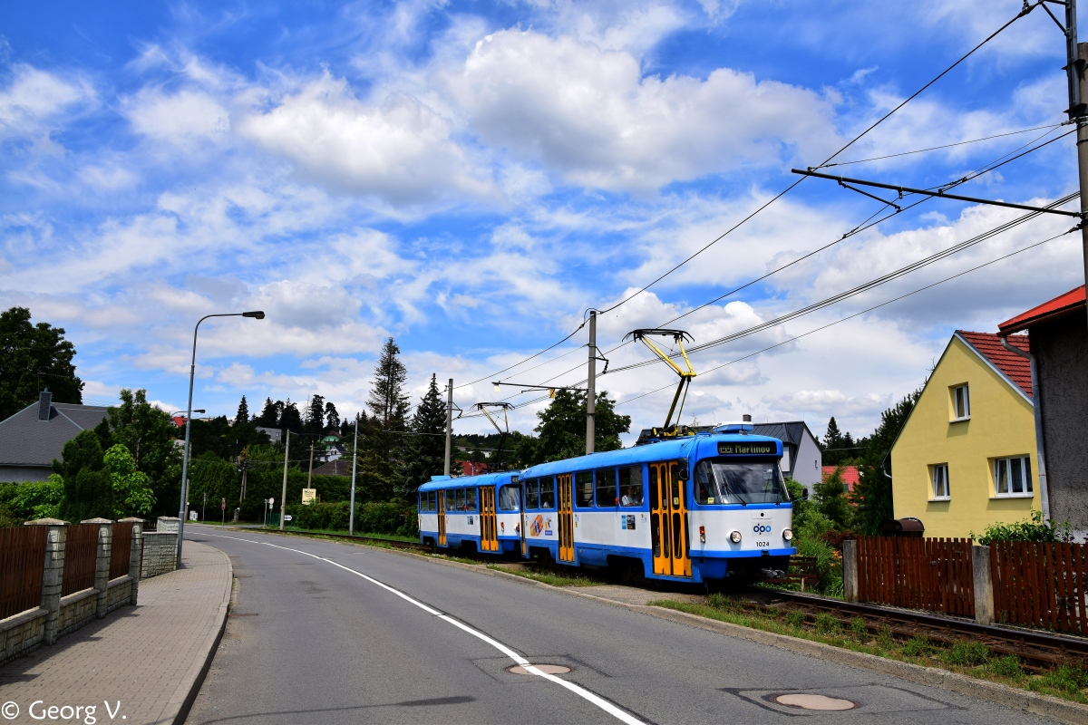 Острава, Tatra T3R.P № 1024