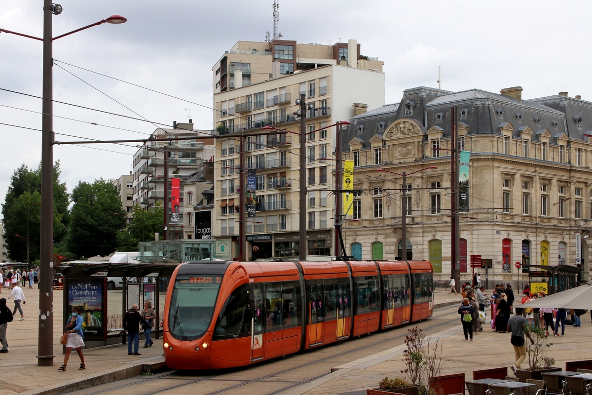 Ле-Ман, Alstom Citadis 302 № 1004