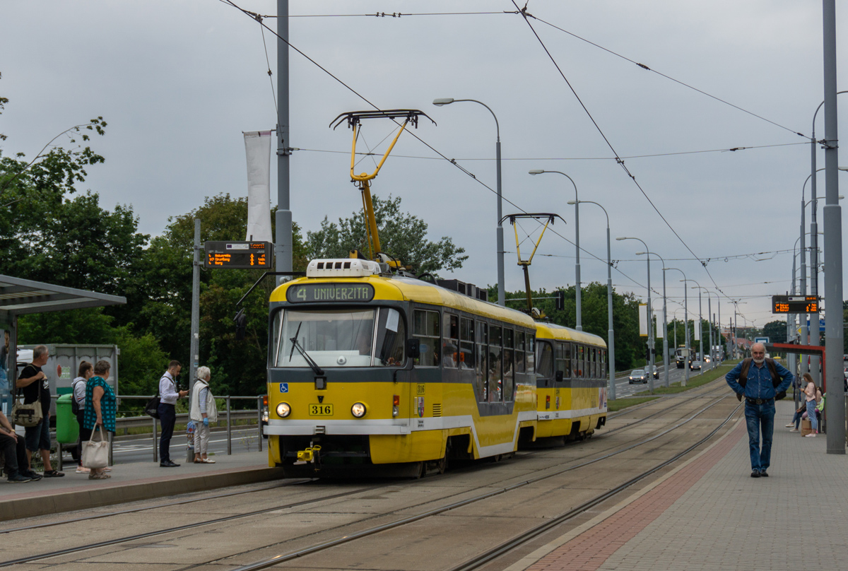 Plzeň, Tatra T3R.PLF № 316