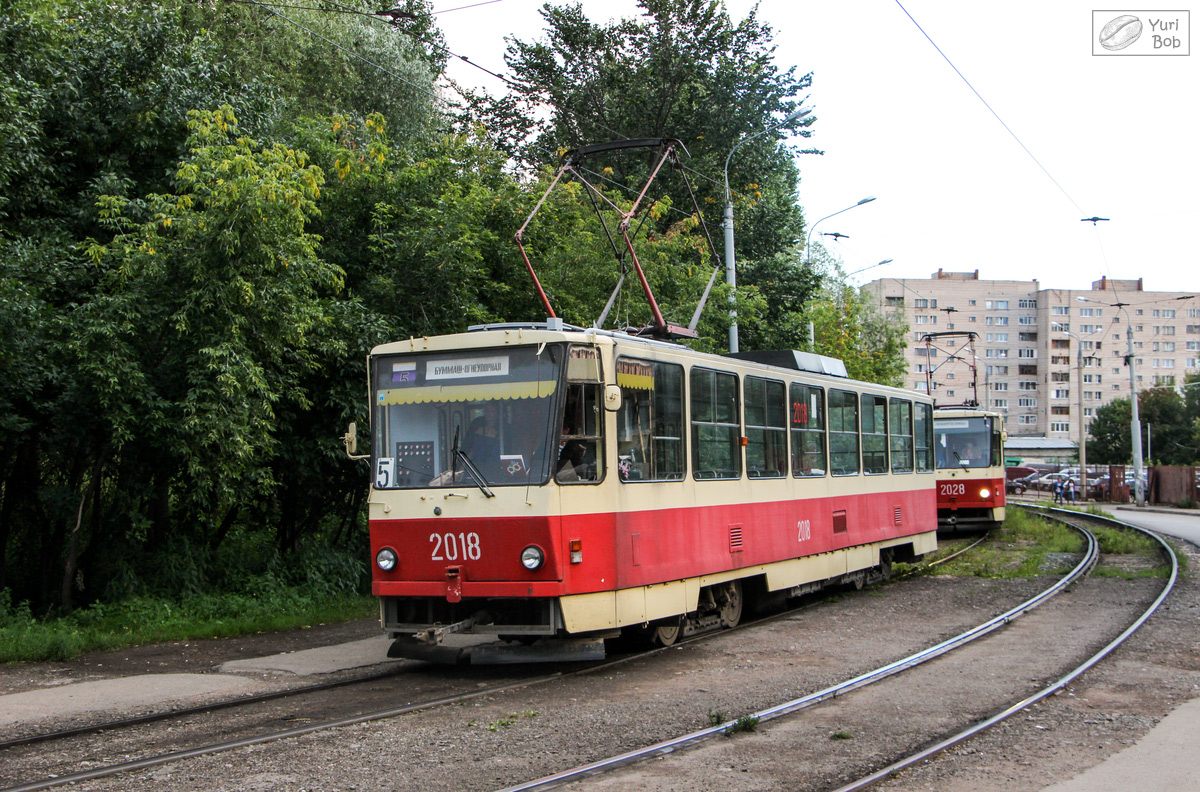 Iževska, Tatra T6B5SU № 2018