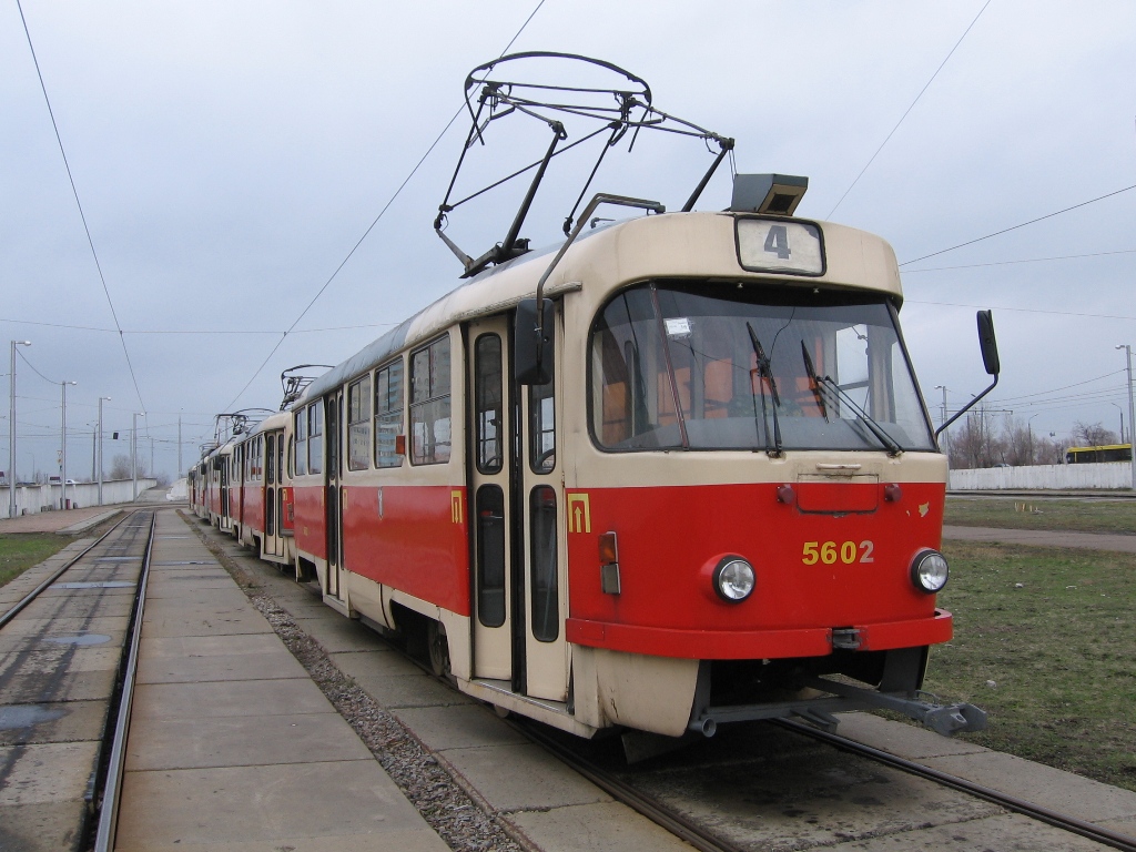 Киев, Tatra T3SU № 5602