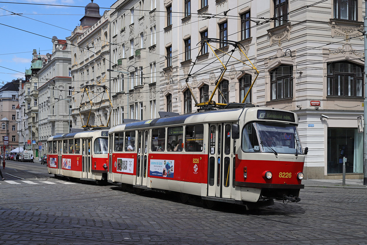 Прага, Tatra T3R.P № 8226