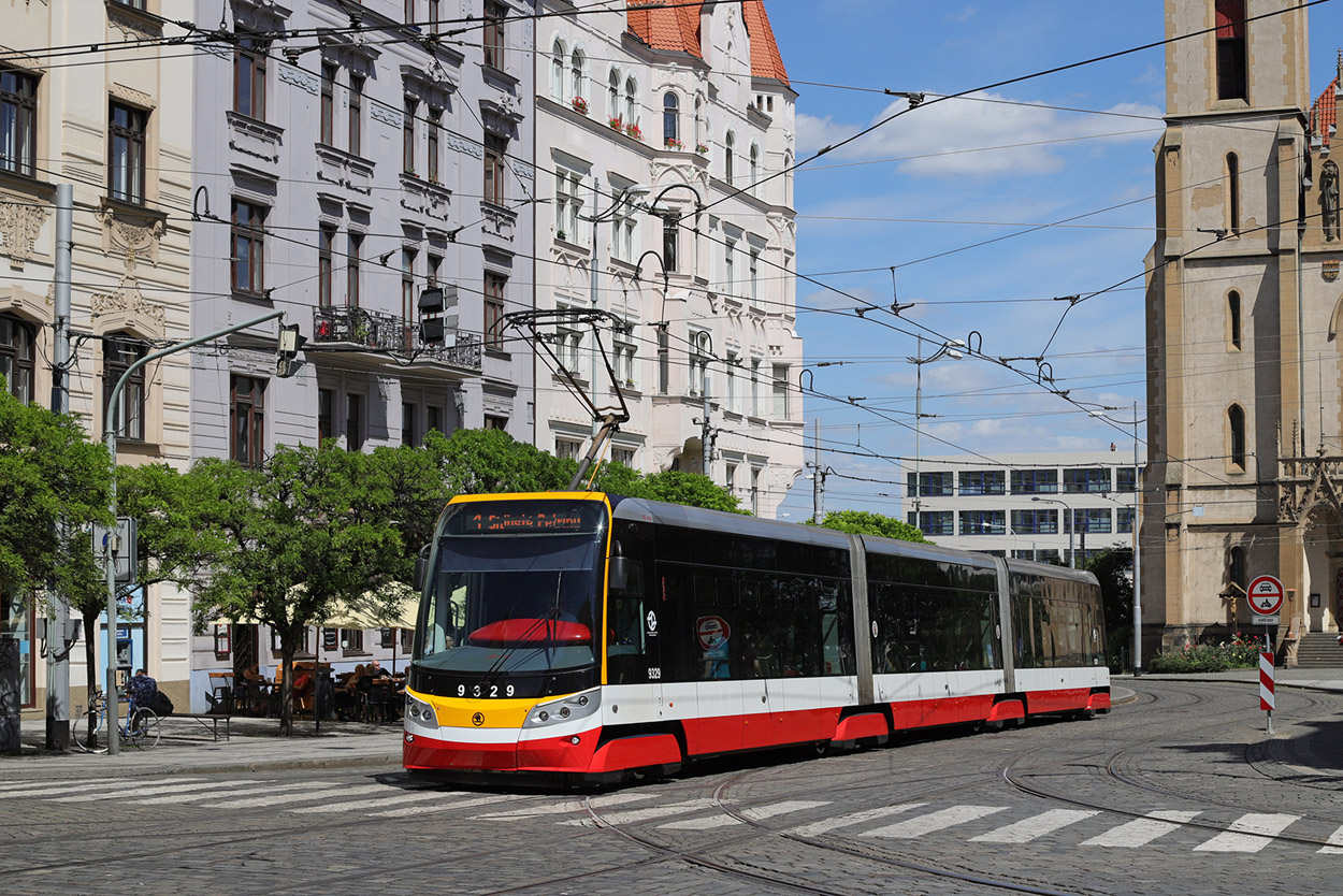 Прага, Škoda 15T4 ForCity Alfa Praha № 9329
