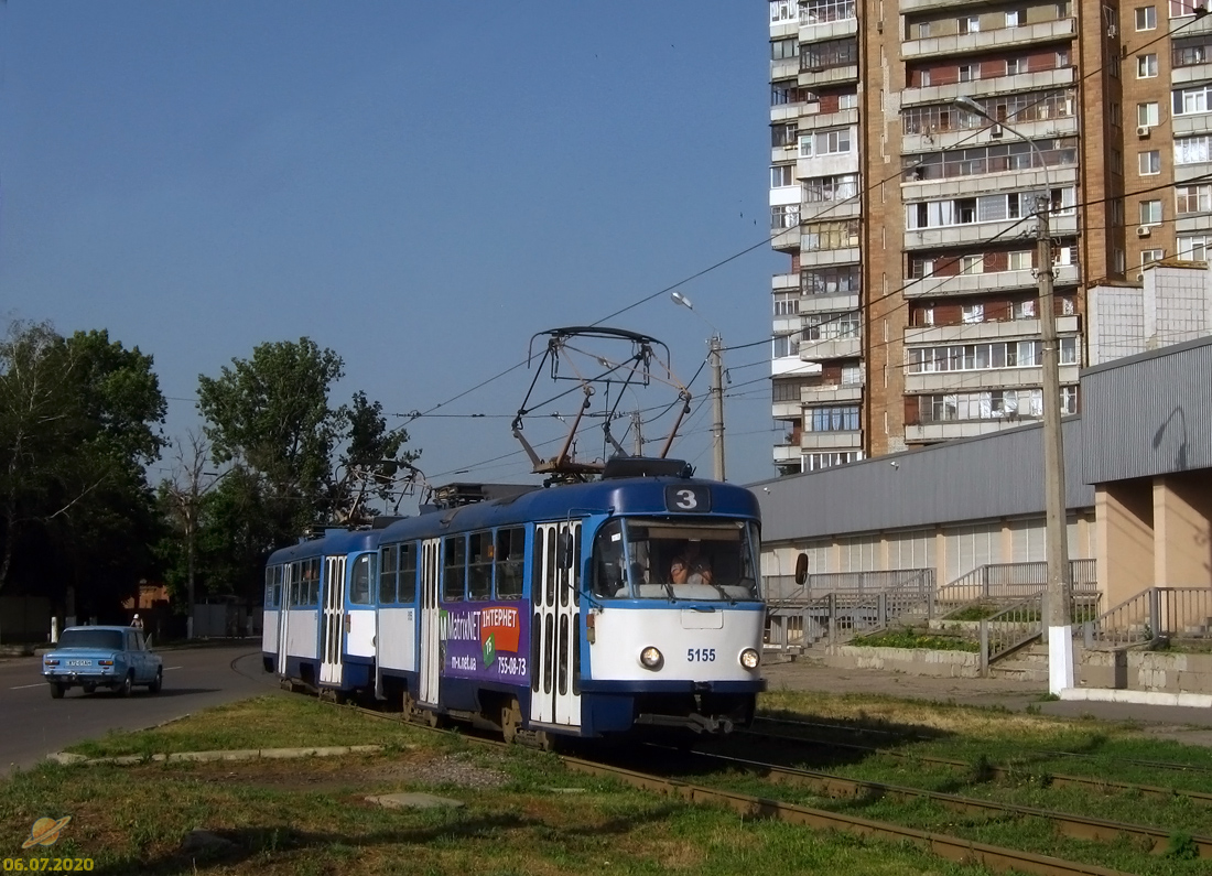 Харьков, Tatra T3A № 5155