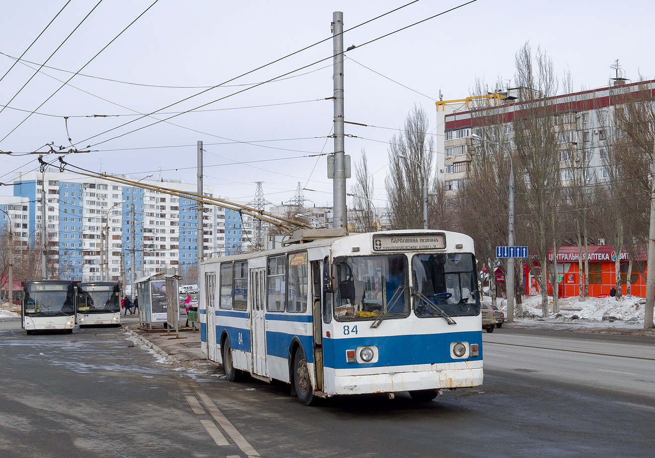 Самара, ЗиУ-682Г [Г00] № 84; Самара — Конечные станции и кольца (троллейбус)
