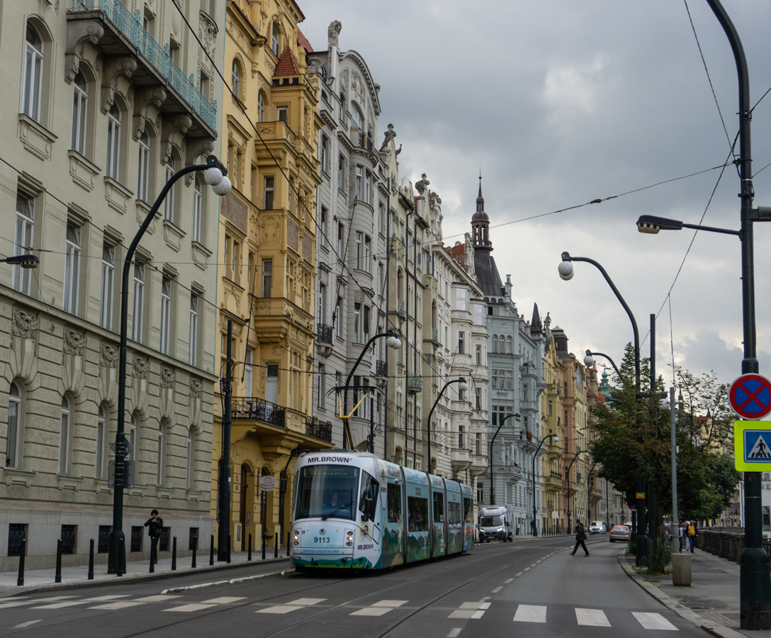 Прага, Škoda 14T Elektra № 9113