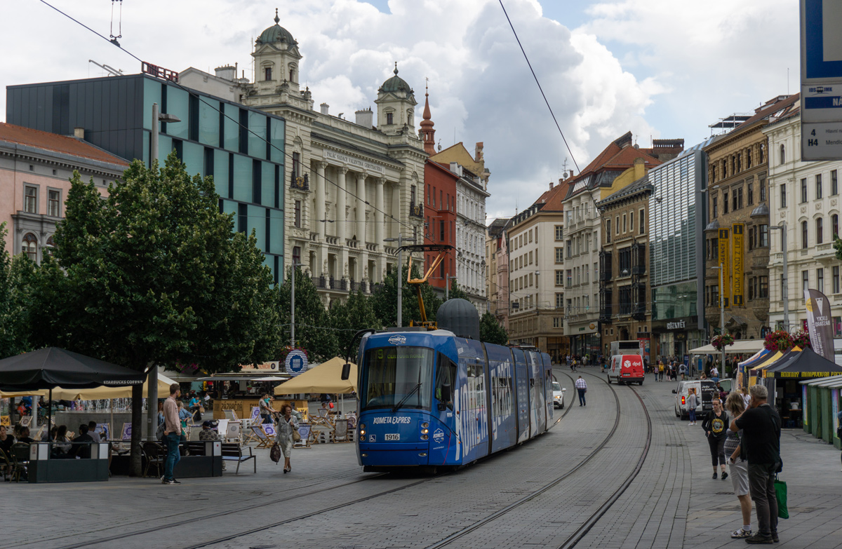 Брно, Škoda 13T Elektra № 1916