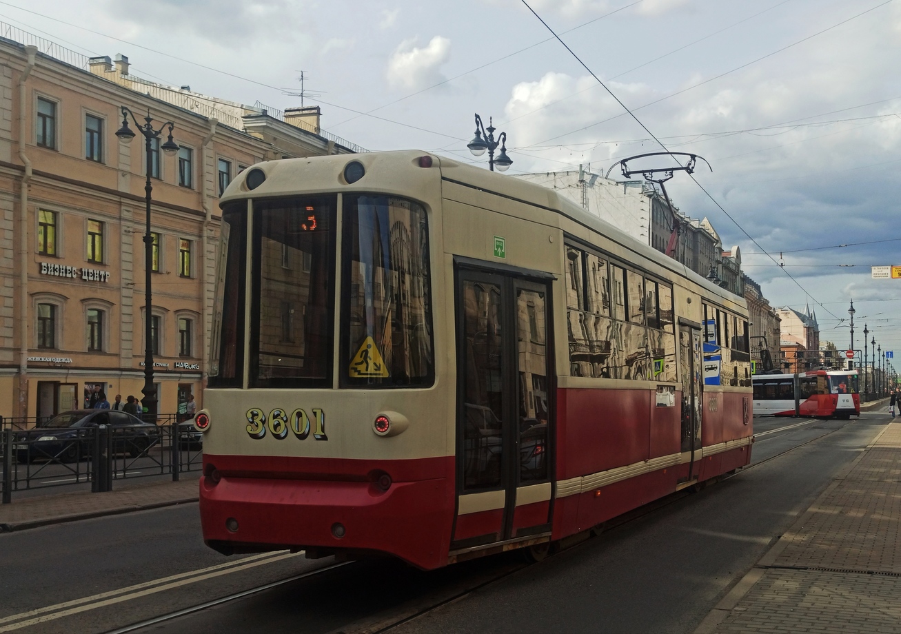 Санкт-Петербург, ЛМ-68М2 (мод. СПб ГЭТ) № 3601