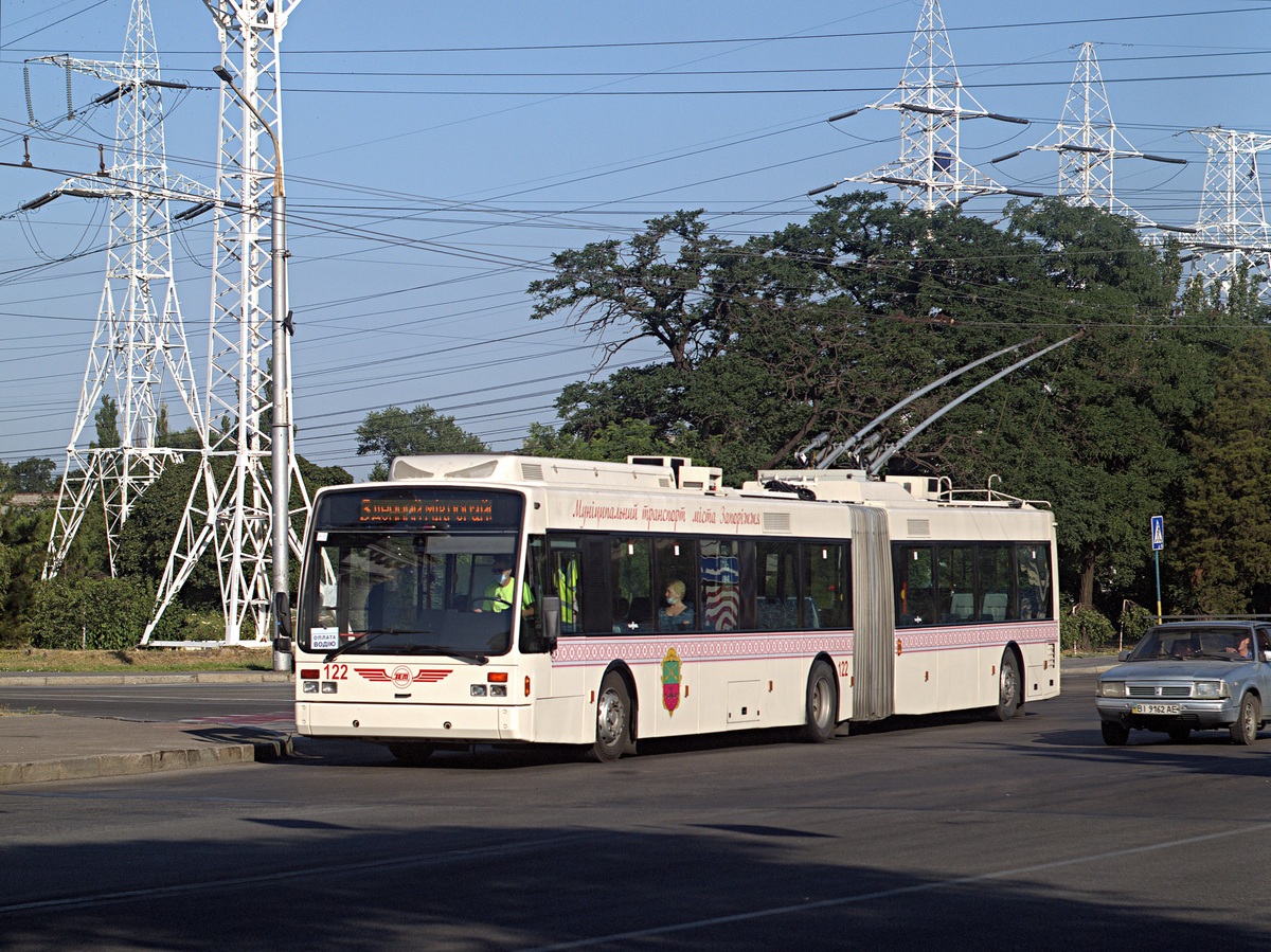 Запорожье, Van Hool AG 300T № 122